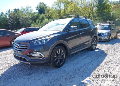 2017 Hyundai Santa Fe Sport 2.0T Ultimate z USA, uszkodzony, nr VIN 5XYZW4LAXHG384750